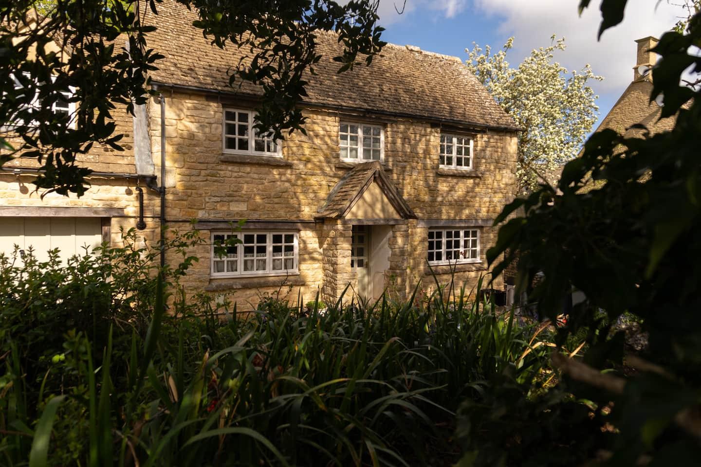 The cottage from the garden