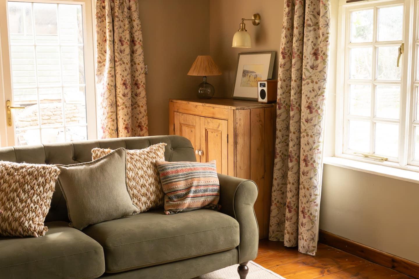 Living room window seat