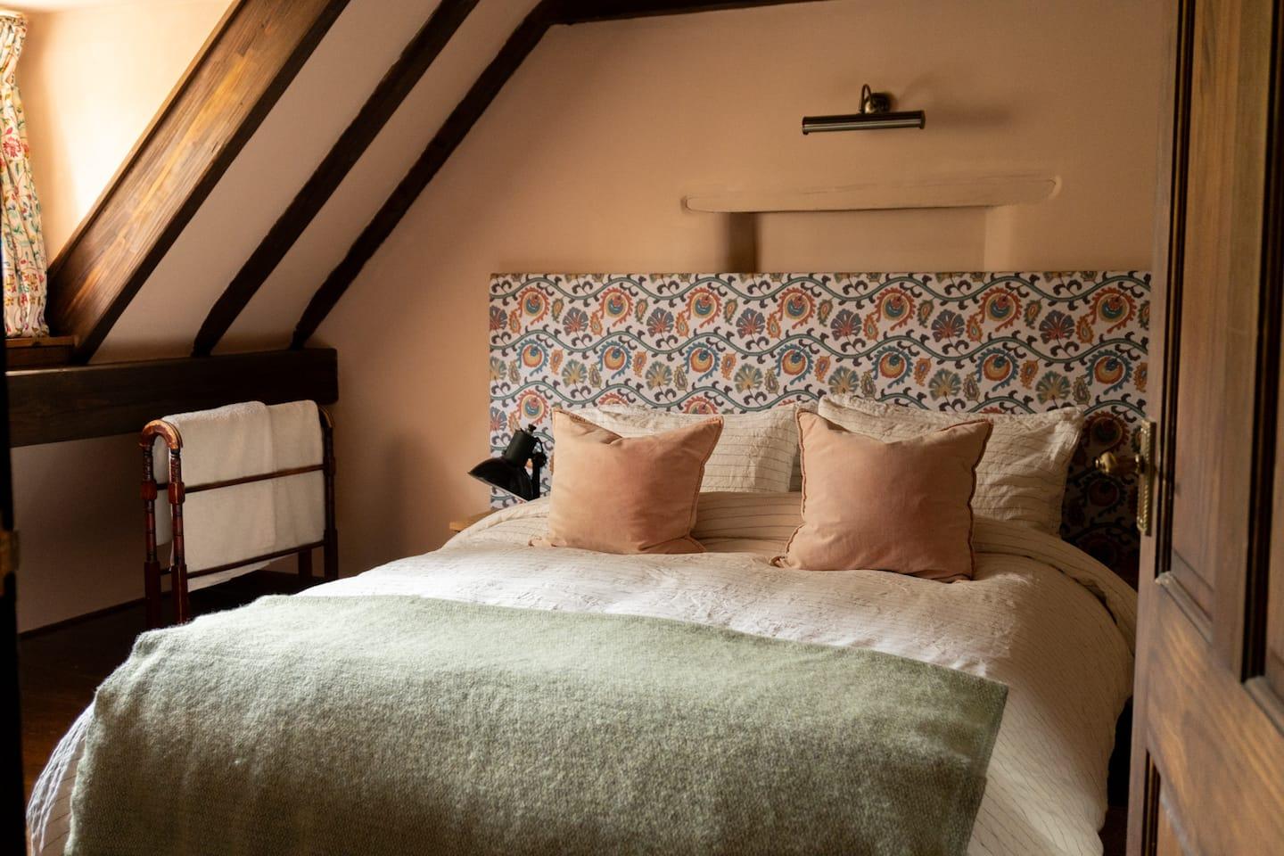 Bedroom under the eaves